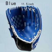1pc Pvc Baseball Glove Softball Mitt Pitcher's Glove School Training Gloves For Students