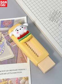 Bandai, Crayon Shin Chan Series, Anime Cartoon Eraser, Easy Colored Eraser Stationery, Student Gift, Easy To Clean, Ideal For Writing And Drawing, Perfect For Office And Study Supplies, Cute Eraser, Perfect Party Gift&Birthday Surprise Gift, Ideal For Christmas, Halloween, Thanksgiving Gifts., School Supplies,Back To School