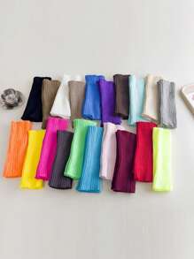 1 pereche jambiere pentru copii, jambiere lejere de culoare solidă pentru primăvară și toamnă, ciorapi de prințesă cu tub drept fără toc, jambiere Lolita pentru toamnă și iarnă