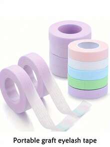 8pcs Professional Eyelash Extension Tape With Non-Woven Fabric, Multi-Functional Self-Adhesive Tape For Women's Eyelash Extension Application,Makeup,Cheap,Room Decor,Vanity,Travel,Bedroom,Makeup Accessories,Cheap,Stocking Stuffers,Makeup,Makeup Tools,Cheap Stuff,Gifts,Gifts For Women,Christmas Gifts - Multicolor - View 8