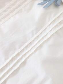 可爱刺绣翻领宽松休闲女婴衬衫 - 白色 - 查看 4