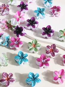 15/20/30 pièces Mini barrettes en forme de fleur, couleur café, petites pinces à cheveux pour les franges et les cheveux rebelles (taille unique = 20 pièces). Barrettes à cheveux, pinces à cheveux, accessoires de cheveux pour femmes