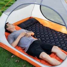 Inflatable Mat Camping Sleeping Self Inflating Mattress Bed Air Pillow Hiking UK - UK-H298901 - View 4