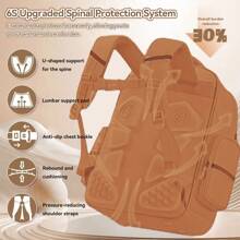 1 套 Kuromi Capibara 背包，可爱的 Sanrio 书包轻便舒适，适合低年级学生，大容量背包，减轻负重，保护脊椎，适合朋友和学生的学校用品文具，开学季 - 彩色 - 查看 3