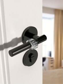 6Pcs Door Stoppers Bumper Guard Clear Silicone Door Handle Door Anti- Collision Ring Door Stopper Wall Protector Knob Wall Shield For Bedroom Bathroom Car Door Bumpers Door Stop