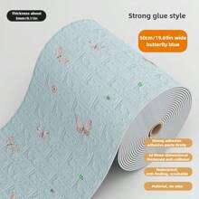 1pc Thick Self-Adhesive 3D Foam Wall Stickers | Waterproof Wall Covering Sticker | Baby Safety Essential | Room Decoration Wallpaper | Suitable For Nursery/Kindergarten