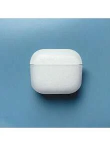 Solid Color Matte Transparent Material Earbud-Free Protective Case Compatible With Apple Anti-Fall, Anti-Scratch, Transparent Protective Case - Clear - View 14