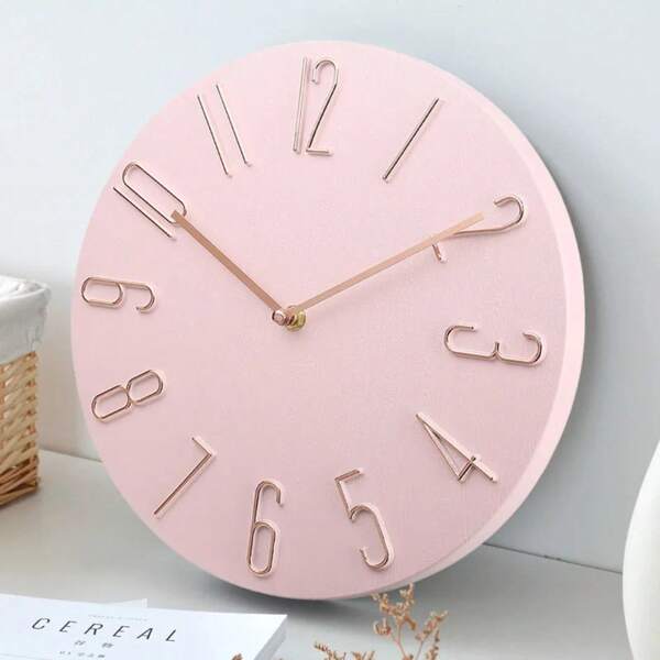 Horloge murale pour salon, horloge suspendue pour la maison, horloge murale moderne luxueuse, simple et créative, minimaliste, extrêmement silencieuse