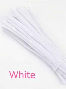 200个粉色管道清洁器，创意扭纹杆，浅粉色，淡粉色，深粉色，粉玉色，混色扭纹杆，雪尼尔杆，加厚DIY雪尼尔管道清洁器，手工扭纹棒，趣味手工工艺品和装饰品 - 粉色 - 查看 18