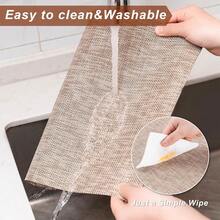 Washable Vinyl Placemats Set Of 4 For Indoor/Outdoor Use - B-four-corner-khaki - View 7