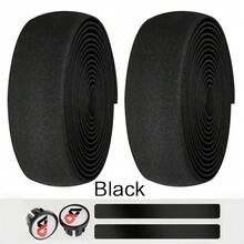 1 件，2 卷高品质自行车公路自行车运动自行车手柄橡胶带包裹，附带 2 个极插头。 - 彩色 - 查看 11