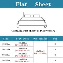 3pcs/Set Soft & Skin-Friendly Printed Thicken Bedding Set, Fashionable & Minimalist Luxury Bedsheet, Pillowcase Suit For Bedroom, All Season