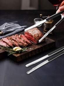 1 szt. klipsy do grilla ze stali nierdzewnej, uniwersalne klipsy kuchenne, odpowiednie do grillowania, bufetu, sałatki, deseru, artykułów na przyjęcia świąteczne, akcesoriów kuchennych, klipsów do grilla do gotowania i pieczenia