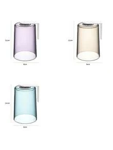 2pcs Magnetic Upside-Down Mouthwash Cup Transparent Simple Toothbrush Cup Household Wash Cup Wall-Mounted Brush Cup Storage Rack With Quick Design Magnetic Hanging Toothbrush Cup - Transparent Waterproof Bathroom Organizer For Wall-Mounted Storage, Modern Home Decor, Countertop Essentials, Small Space Solutions And Travel-Friendly Bathroom Accessories | Space-Saving Sanitation Holder For Sink Area, Wash Basin Units, Dormitory And RV Bathrooms - Multicolor - View 16