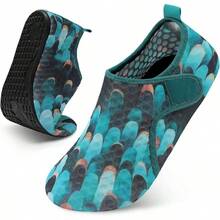Scurtain Barefoot Shoes Women Men Beach Swim Aqua Socks Summer Quick-Dry Sandals Slippers - 綠色 - 查看 1