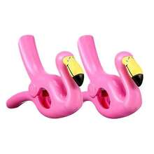 2 Pcs Plastic Beach Towel Clips, Convenient Chair Clips - Multicolor - View 22