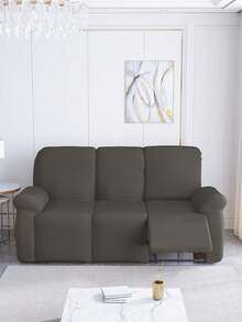 4 件套防水防滑现代躺椅套，弹力牛奶纤维面料椅套，带松紧带，可机洗，柔软磨砂一体式躺椅保护套，涤纶和氨纶混纺