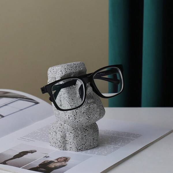 Creative Person Creative Fun Glasses Frame, Glasses Store Decoration, Office Ornament, Gift, Desktop Glasses Stand, Glasses Frame Creative Person