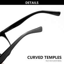 1pc Fashionable Cat Eye Readers, Black And Leopard Print Retro And Elegant Reading Glasses With Spring Hinged Temples, Comfortable Wear, Perfect For Daily Reading - Black - View 11