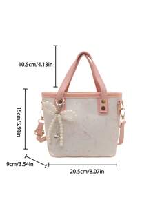 Fashionable And Minimalist Butterfly Printed Shoulder Crossbody Bag, Versatile And Elegant Contrasting Color Handbag, Suitable For Shopping, Wallets, Shopping, Young Women, College Students, Newcomers, White-Collar Workers. They Are Very Suitable For Offices, Universities, Work, Business, Commuting, Outdoor Activities, Travel, And Outings