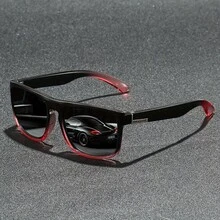 1-3 PCS Dreamy Cool Classic Square Fashion Glasses, Suitable For Men And Women, Outdoor Sports Party Vacation Travel Driving Fishing Supplies Photo Props - Multicolor - View 19