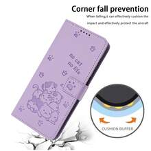 Luxury Wallet High-Quality With Card Slot Kickstand Hand Strap Magnetism Flip PU Artificial Leather Case Compatible With Iphone Compatible With Samsung Galaxy Compatible With Xiaomi Compatible With Redmi Compatible With Huawei Compatible With Pixel Compatible With Moto Compatible With Oppo Compatible With Realme Compatible With Oneplus Business Shockproof Protective Cover Waterproof Anti-Fall Scratch Resistant,International Version, Not The Domestic Version - Purple - View 4