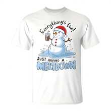 Everyg's Fine Snowman Meltdown Tal Health Cistmas T-Shirt Retro Shirts Anime Shirts Cistian Clog Y2K, Retro Style, Streetwear, Graffiti Art, Bold Typography, Cowboy Core, Beach Vibes, Graduation Season, Summer Ts, Family Ts, Solo Adventures, Music Festivals, Car Shows, Motorcycle Rides, Skateboard Parks, City Streets, Baseball Games, College Reunions, Independence Day, Comic-Con, Cold Weekends, Camping Nights, Sun S, Road Ts, Urban Adventure, Birthday Party, Dance Battle, Tattoo Expo, Comic-Con, Hip-Hop Night, Art Market, Surf Club, Vintage Picnic, Vintage Expo, Street Dance Fiesta Pattern T Playe De Hombre Jesus Puerto Rico Rel Pappe Basketball Jersey - White - View 1
