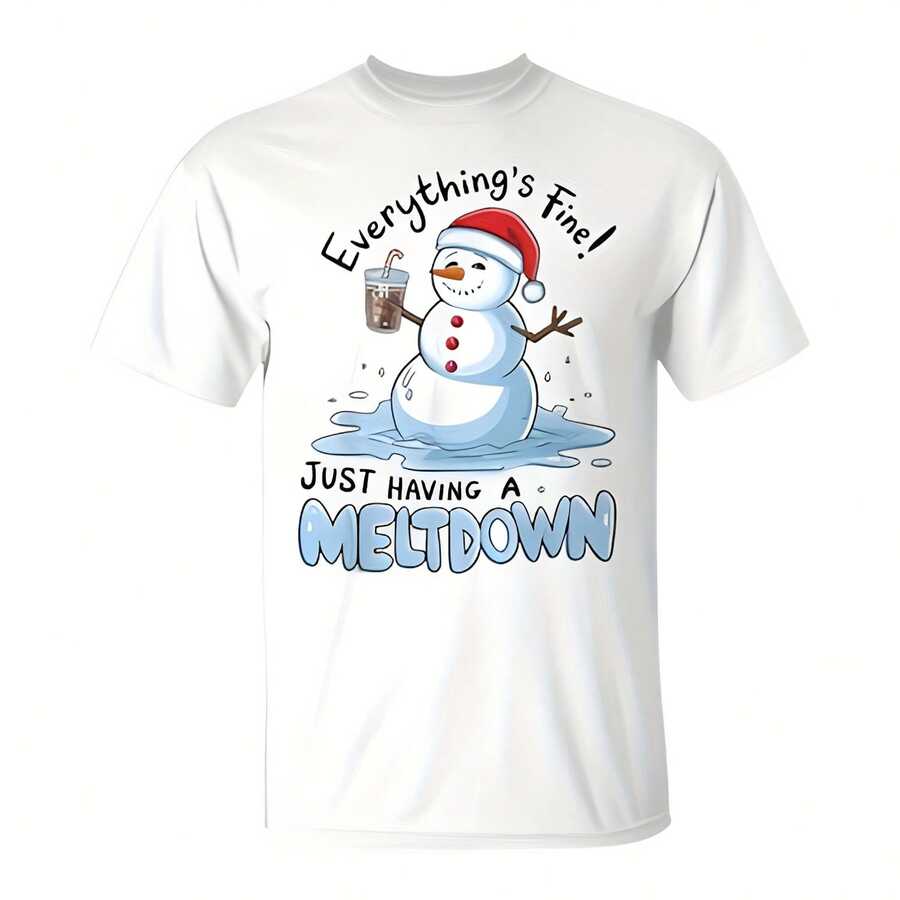 Everyg's Fine Snowman Meltdown Tal Health Cistmas T-Shirt Retro Shirts Anime Shirts Cistian Clog Y2K, Retro Style, Streetwear, Graffiti Art, Bold Typography, Cowboy Core, Beach Vibes, Graduation Season, Summer Ts, Family Ts, Solo Adventures, Music Festivals, Car Shows, Motorcycle Rides, Skateboard Parks, City Streets, Baseball Games, College Reunions, Independence Day, Comic-Con, Cold Weekends, Camping Nights, Sun S, Road Ts, Urban Adventure, Birthday Party, Dance Battle, Tattoo Expo, Comic-Con, Hip-Hop Night, Art Market, Surf Club, Vintage Picnic, Vintage Expo, Street Dance Fiesta Pattern T Playe De Hombre Jesus Puerto Rico Rel Pappe Basketball Jersey - White - View 1