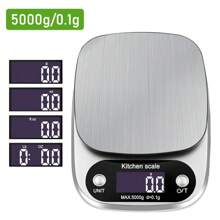 1pc, Scale, High-Precision Stainless Steel Digital Kitchen Scale, Electronic Scale, Precision Baking Household Small Scale, Food Scale, Medicine Scale, Coffee Scale, Postal Scale, Kitchen Stuff, Baking Tools