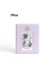 Album photo de 64 pochettes compatible avec les appareils photo instantanés mini 12/11/9, album de rangement durable à grande capacité, livret de stockage photo multicolore