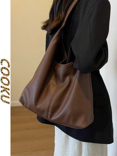 大容量简约手提包和单肩托特包水桶包