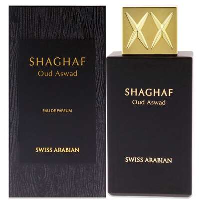  Shaghaf Oud Aswad By Swiss Arabian For Unisex - 2.5 Oz EDP Spray