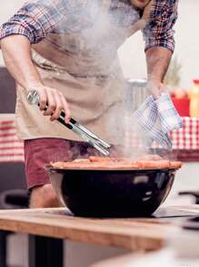 1 szt. klipsy do grilla ze stali nierdzewnej, uniwersalne klipsy kuchenne, odpowiednie do grillowania, bufetu, sałatki, deseru, artykułów na przyjęcia świąteczne, akcesoriów kuchennych, klipsów do grilla do gotowania i pieczenia