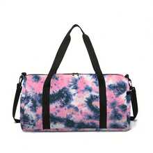 Tie-Dye Pattern Printed Large Capacity Travel Duffel Bag Travel Bag Handbag Luggage Bag For Travel For Business For Vacation Holiday Portable Multifunction Unisex Weekender Bags