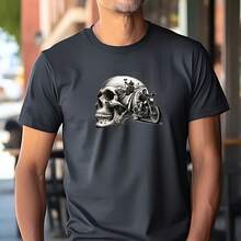 1/2/3 Stücke Totenkopf Ritter Bügelbild Patches - Strapazierfähiges Polyester, leicht zu reinigen, ideal für DIY T-Shirts, Jeans, Rucksäcke - Fügen Sie modische Motorrad-Designs mit Totenkopf- und Ritter-Motiven hinzu, um einzigartige Handwerke und Styles zu kreieren