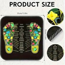 1pc Health Path Walking Carpet, Massage Mat With Simulated Pebble Stone For Foot Reflexology