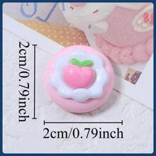 6pcs Cartoon Animal & Strawberry Decorative 3D Magnetic Stickers, Creative Fridge Magnets, Cute Decor Pieces For Office, Kitchen, Whiteboards, Storage Cabinet, Dishwasher, Home Decoration, Valentine's Day Gift