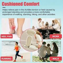 1 Pair Durable Heel Adjusters - Anti-Skid Stabilizers And Comfortable Insoles - Instantly Adjust Shoe Size By 1/2 - Fashion High Heel Size Converter