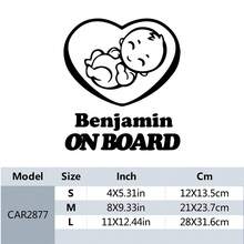1Pc Customized Stickers ,Baby On Board ,Baby In Car,Suitable For Smooth Surfaces Such As Cars, Etc, Furniture Customized Label Decoration,Suitable For Home, Office, Commercial, And Commercial Decoration And Gifts. Birthday Graduation - Multicolor - View 17