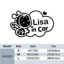 1Pc Customized Stickers ,Baby On Board ,Baby In Car,Suitable For Smooth Surfaces Such As Cars, Etc, Furniture Customized Label Decoration,Suitable For Home, Office, Commercial, And Commercial Decoration And Gifts. Birthday Graduation - Multicolor - View 18