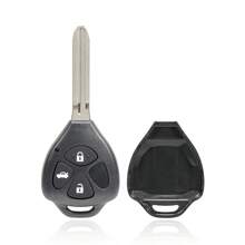 Etui na kluczyk samochodowy z 2/3/4 przyciskami do Corolli, Camry, RAV4, Crown