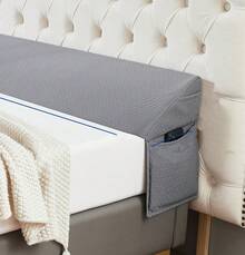 Wedge Pillow For Headboard - Queen Size Bed Wedge Pillow Headboard, Bed Wedge Gap Filler, Pillow Wedge For Headboard Gap - Fill The Gap (0-8") Between Headboard And Mattress