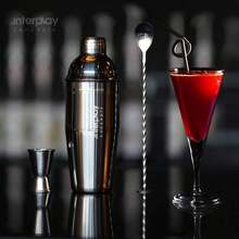 25oz Cocktail Shaker - Large Drink Shaker For Perfect Drinks - Stainless Steel Martini Shaker With Built In Strainer, Jigger & Spoon - Professional Cocktail Shaker Set For Mixing - 1 - View 6