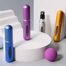 1 pezzo/3 pezzi/4 pezzi Bottiglia da viaggio per profumo, Vaporizzatore da viaggio ricaricabile da 5 ml, Bottiglia da viaggio per ricarica di profumo in formato tascabile e dispenser tascabile per profumo, Bottiglia da viaggio e vaporizzatore spray per colonia e profumo