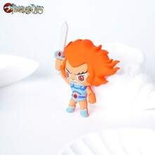 WB 1PC Thunder Cats Officially Licensed Lion-O 3D Foam Magnet Lightweight Easy Carry High Quality Strong Adsorption Good Three Dimensional Effect Bright Colors Home Decoration Office Desktop Decoration Animation Theme Party Christmas Birthday Gift