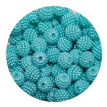 Cracked Pearl 12mm With Hole 50 Units - Baby Blue - View 3