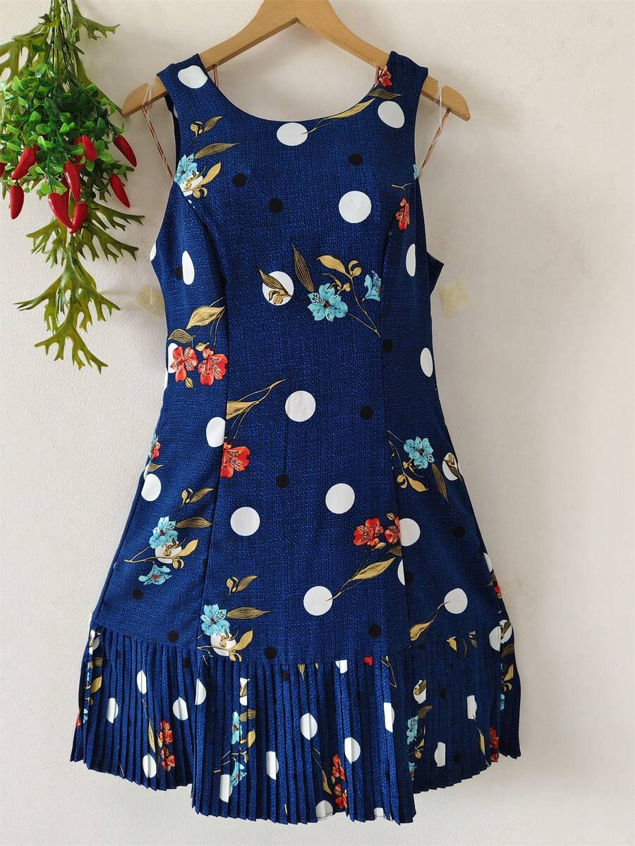 Women's Dress - Azul Marino - Ver 1