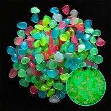 Luminous Pebbles, In Dark Pebbles, Luminous Decorative Stones Driven By Light And Solar Energy, Outdoor Decorative Luminous Stones For Sidewalks, Gardens And Swimming Pools,DIY Making, Aquarium Decoration, Passage Decoration, Potted Plants, Fish Tank Decoration