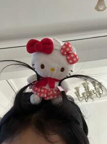 Sanrio 1 pieza Gato de cocina talla grande reciente, diadema decorativa super linda de Hello Kitty, diadema de pelo decorativa linda para fiesta.