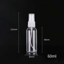 10/6/4pcs Mini Travel Size Spray Bottles With Lotion Dispenser Design, Portable & Leakproof, Suitable For Toner, Facial Mist And More, Ideal Companion For Skincare On The Go